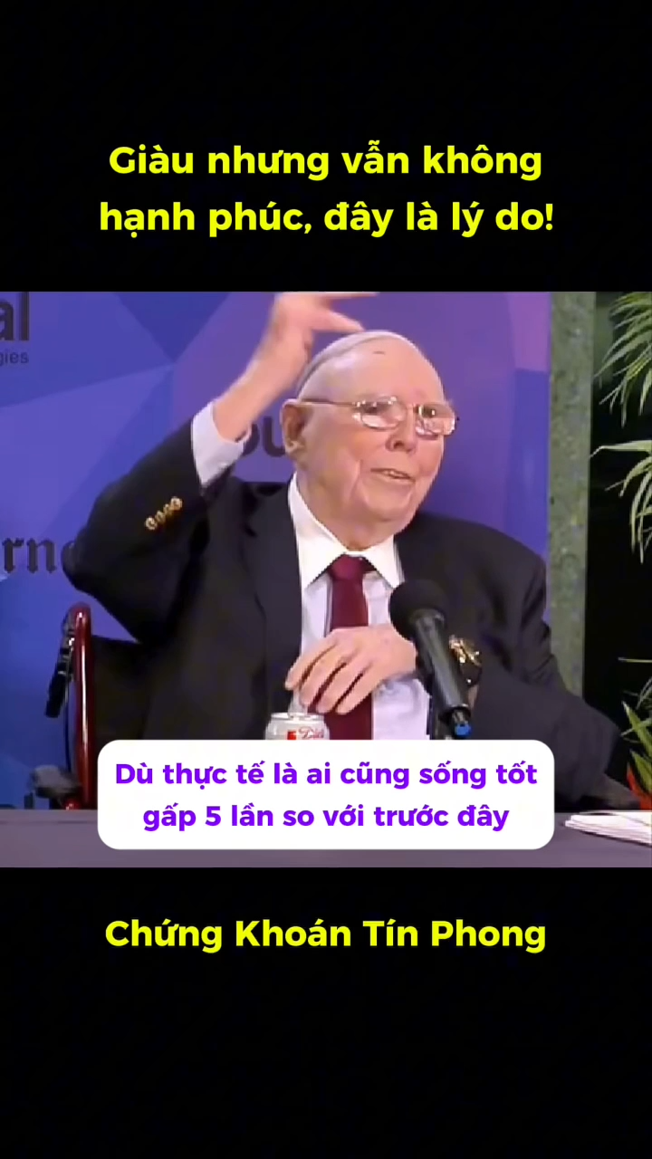Giàu nhưng vẫn không hạnh phúc, đây là lý do!

Cha