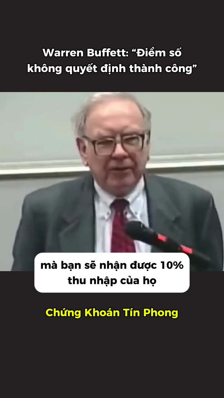 Warren Buffett đặt ra một tình huống giả định: Nếu