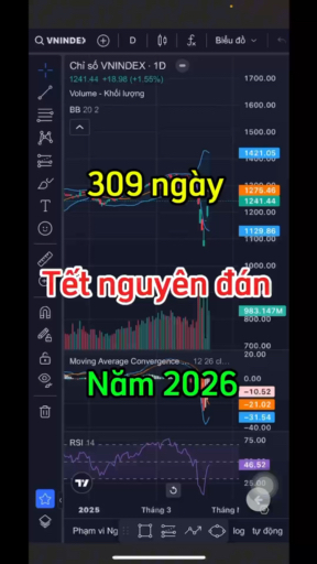 #45. 309 ngày nữa là đến tết nguyên đán 2026, và đ