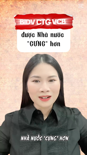 BID CTG VCB ngân hàng nào được nhà nước “cưng” hơn