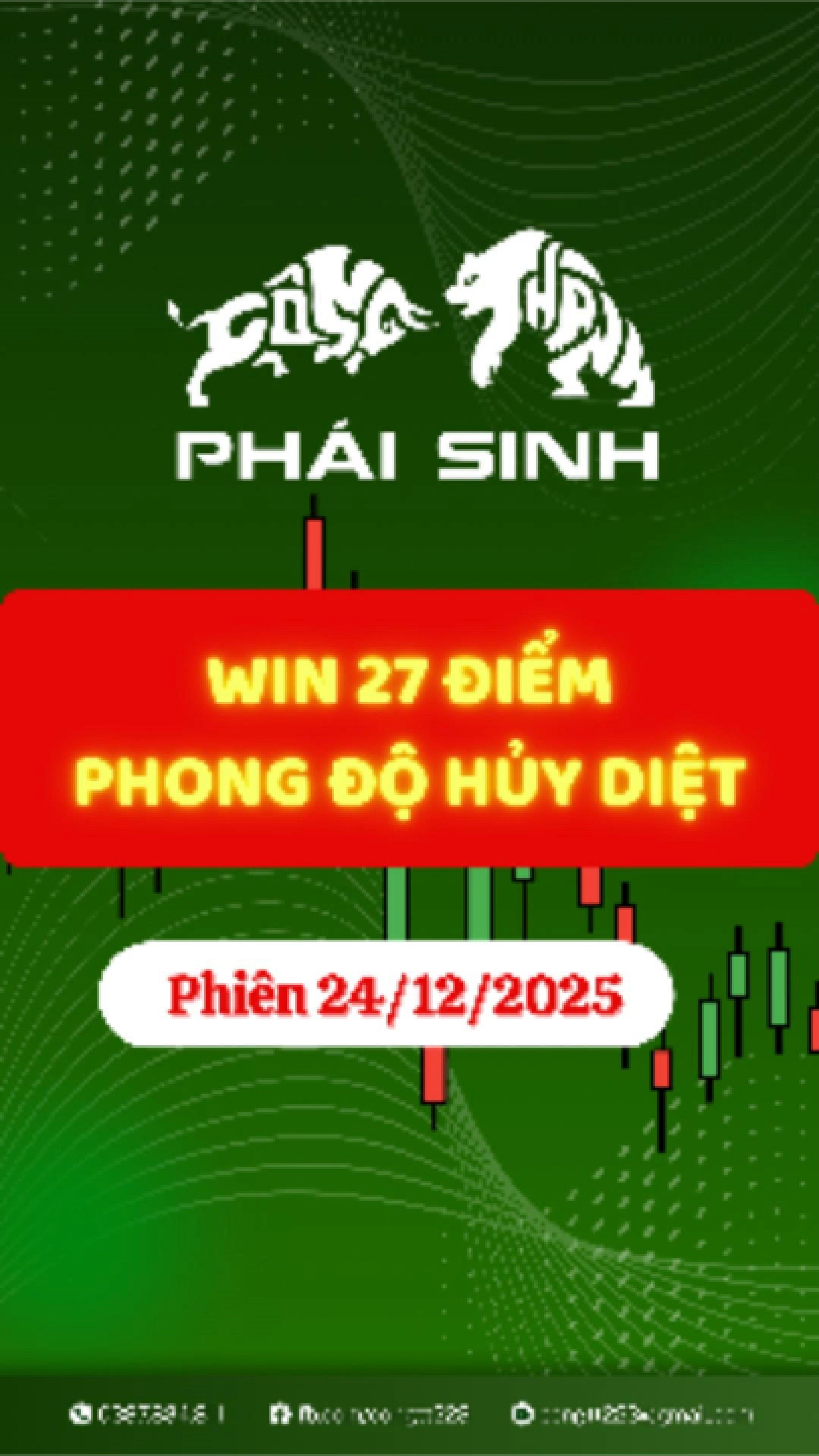 WIN 27 ĐIỂM - PHONG ĐỘ HỦY DIỆT
Phái sinh thực chi