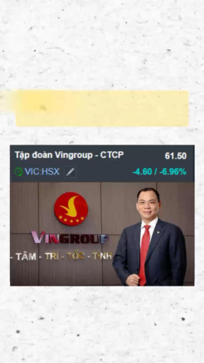 TẠI SAO VIC GIẢM SÀN