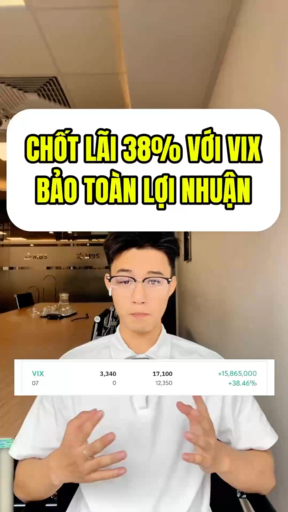 Chốt lãi VIX bảo toàn lợi nhuận chuẩn bị cho nhịp 