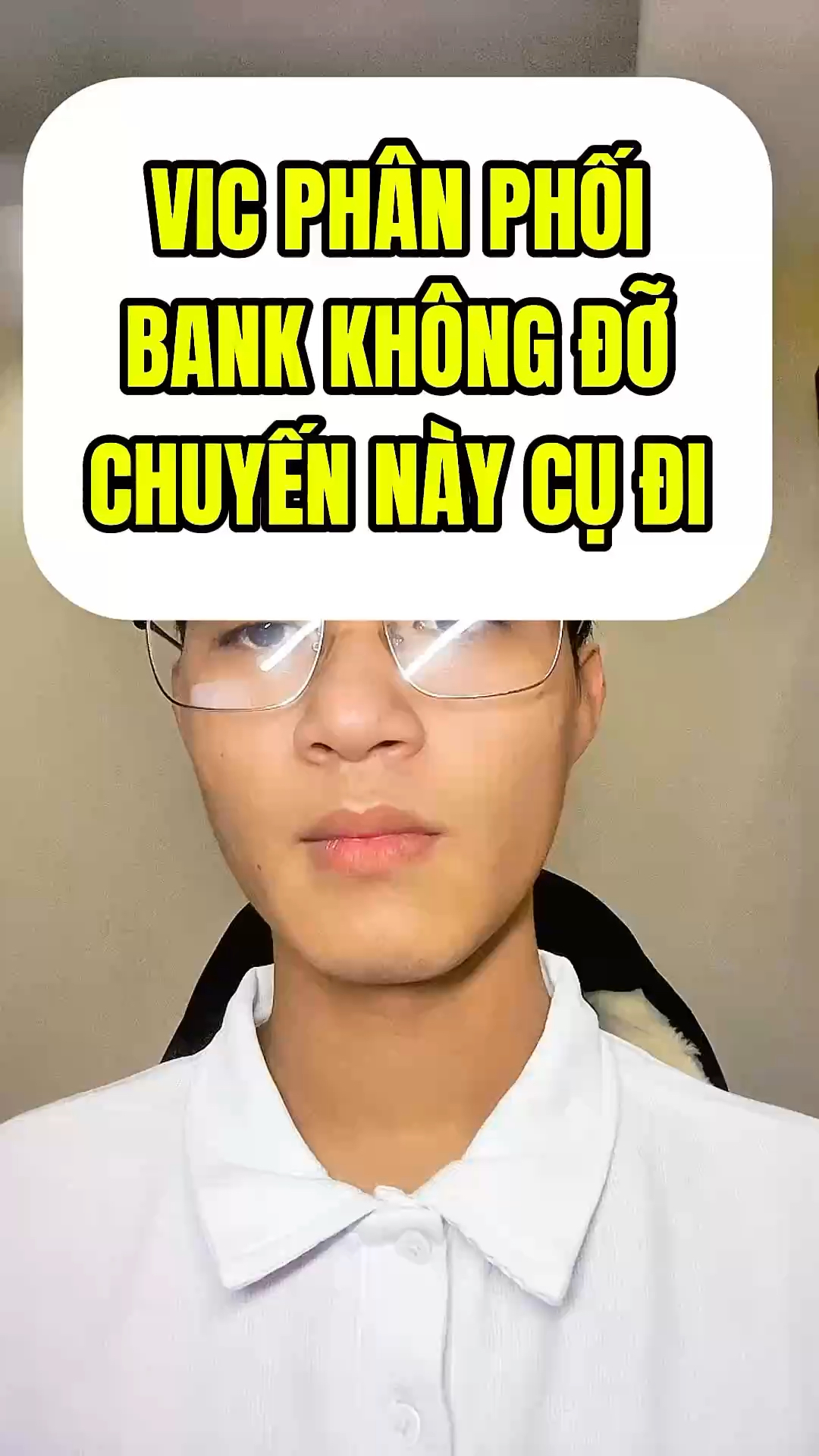Họ nhà VIN phân phối mà bank k đỡ đc là cụ đi chân