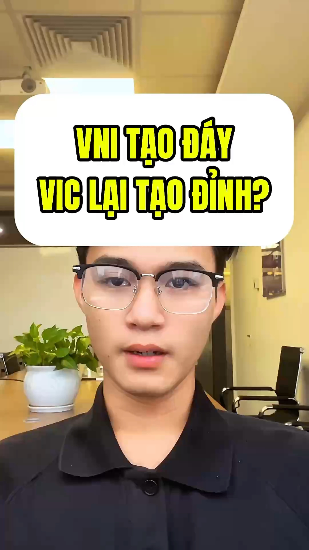 VNI đang tạo đáy nhưng VIC có vẻ đang tạo đỉnh, VI