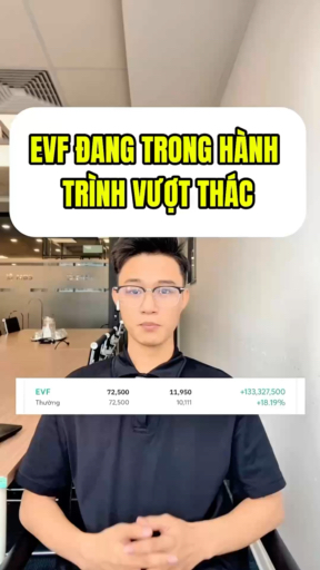 Anh chị em có biên lợi nhuận bao nhiêu với EVF rồi