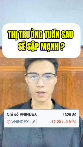 VN-Index tuần sau sẽ sập mạnh??? #chungkhoan #daut
