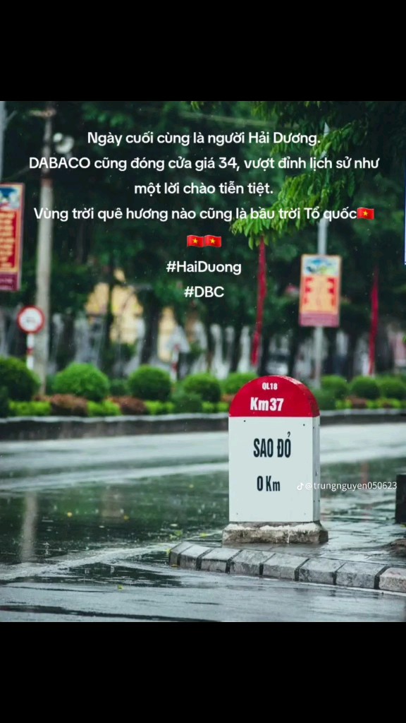 Ngày cuối cùng là người Hải Dương.
DABACO cũng đón