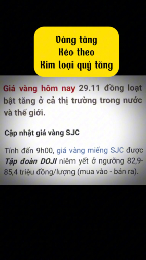 Vàng tăng kéo theo bạch kim tăng