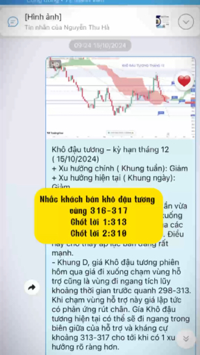 Khô đậu tương đang đi trong biên 313-317