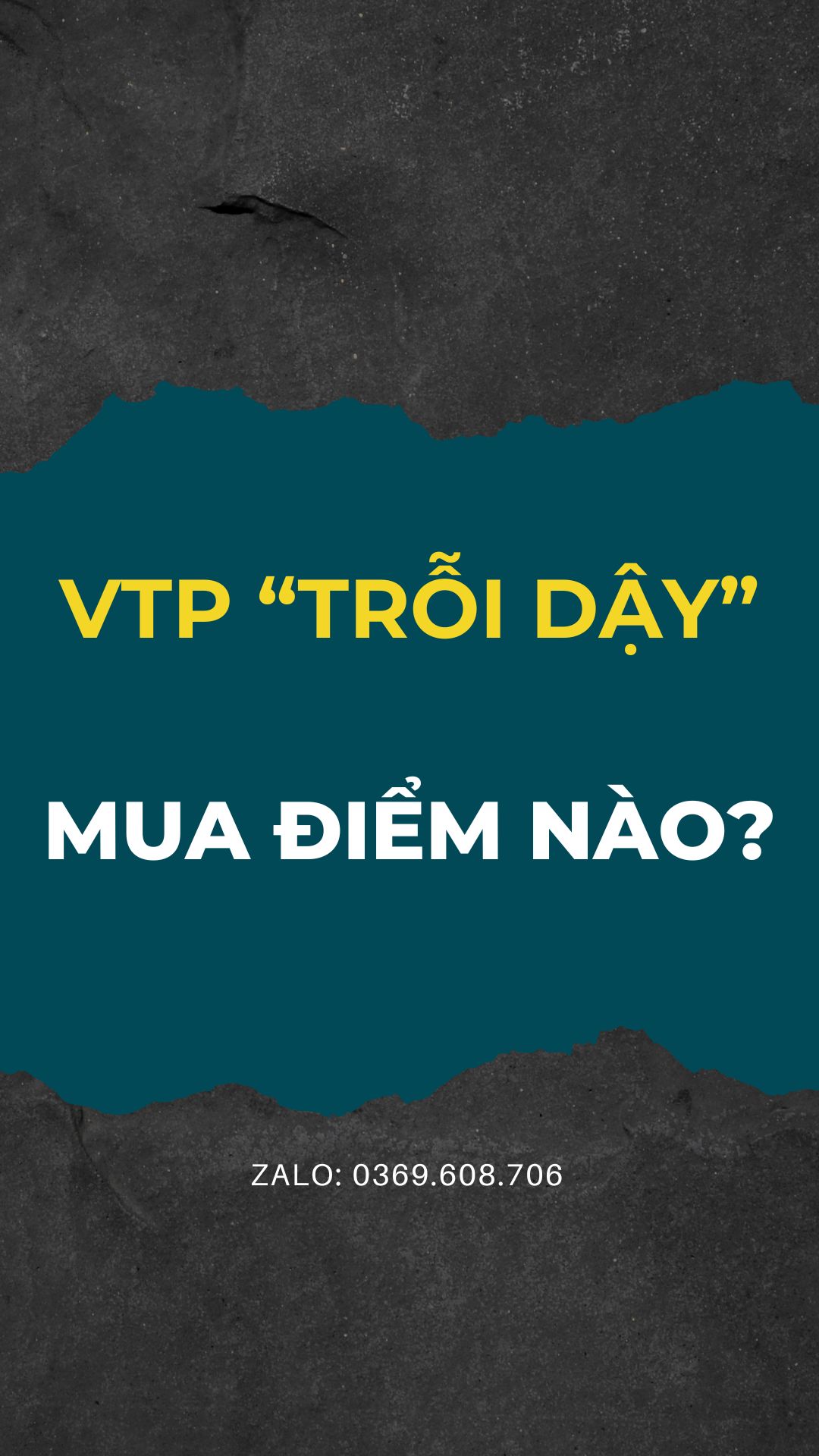 VTP "TRỖI DẬY" - MUA ĐIỂM NÀO?