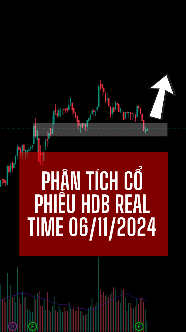 Phân tích cổ phiếu HDB REAL TIME 06/11/2024