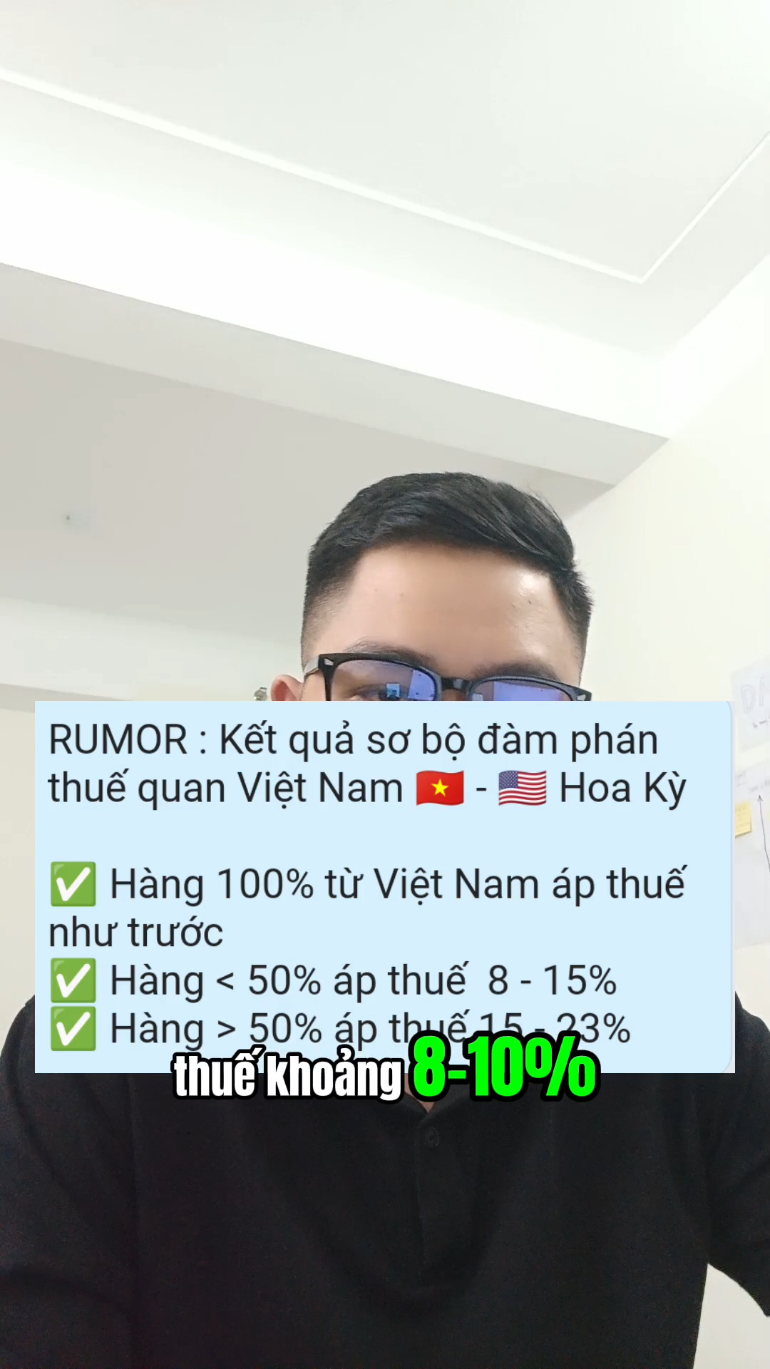 Thuế quan Việt Nam có thể giữ nguyên sau ngày 9/7 