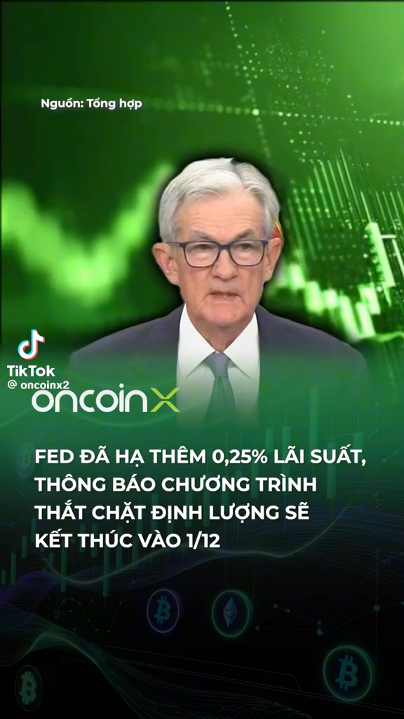 FED đã hạ thêm 0,25%