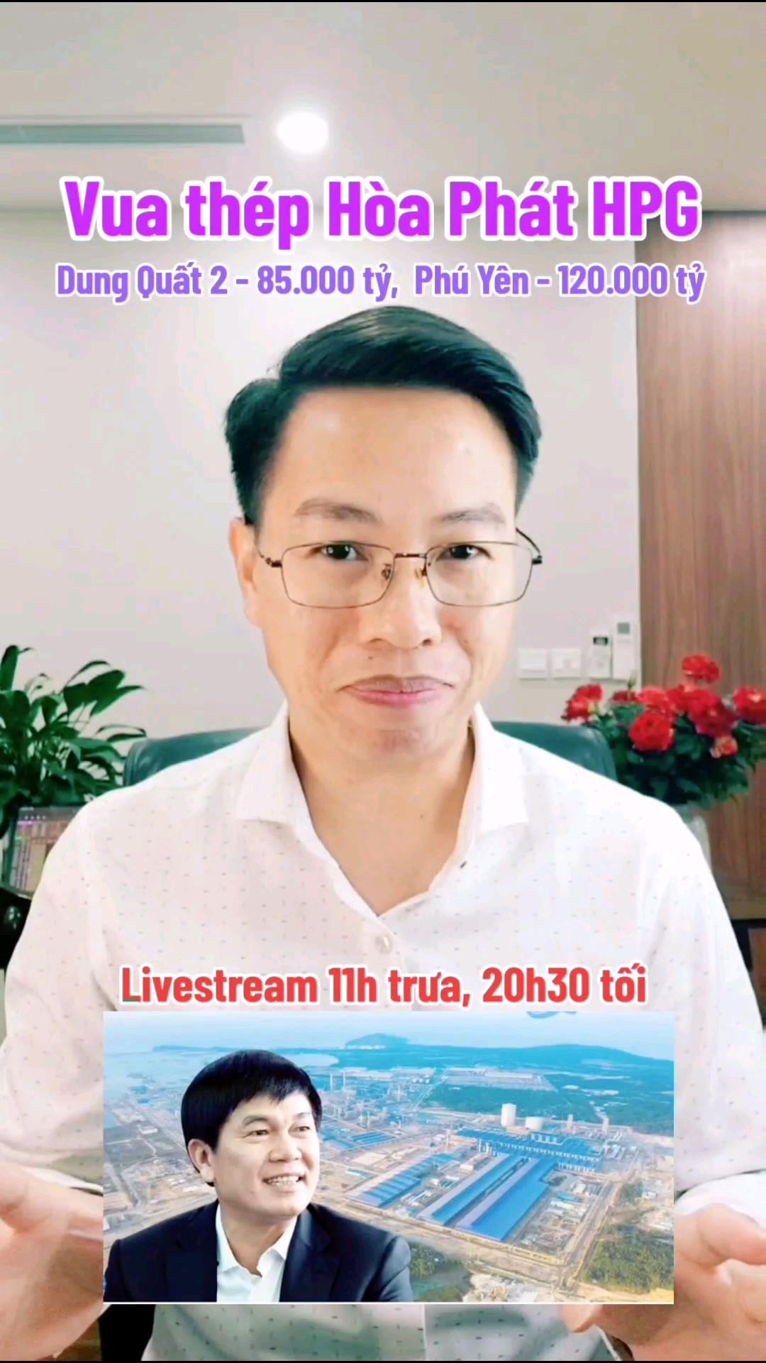 Vua thép Hòa Phát vận hành siêu dự án 85.000 tỷ Du