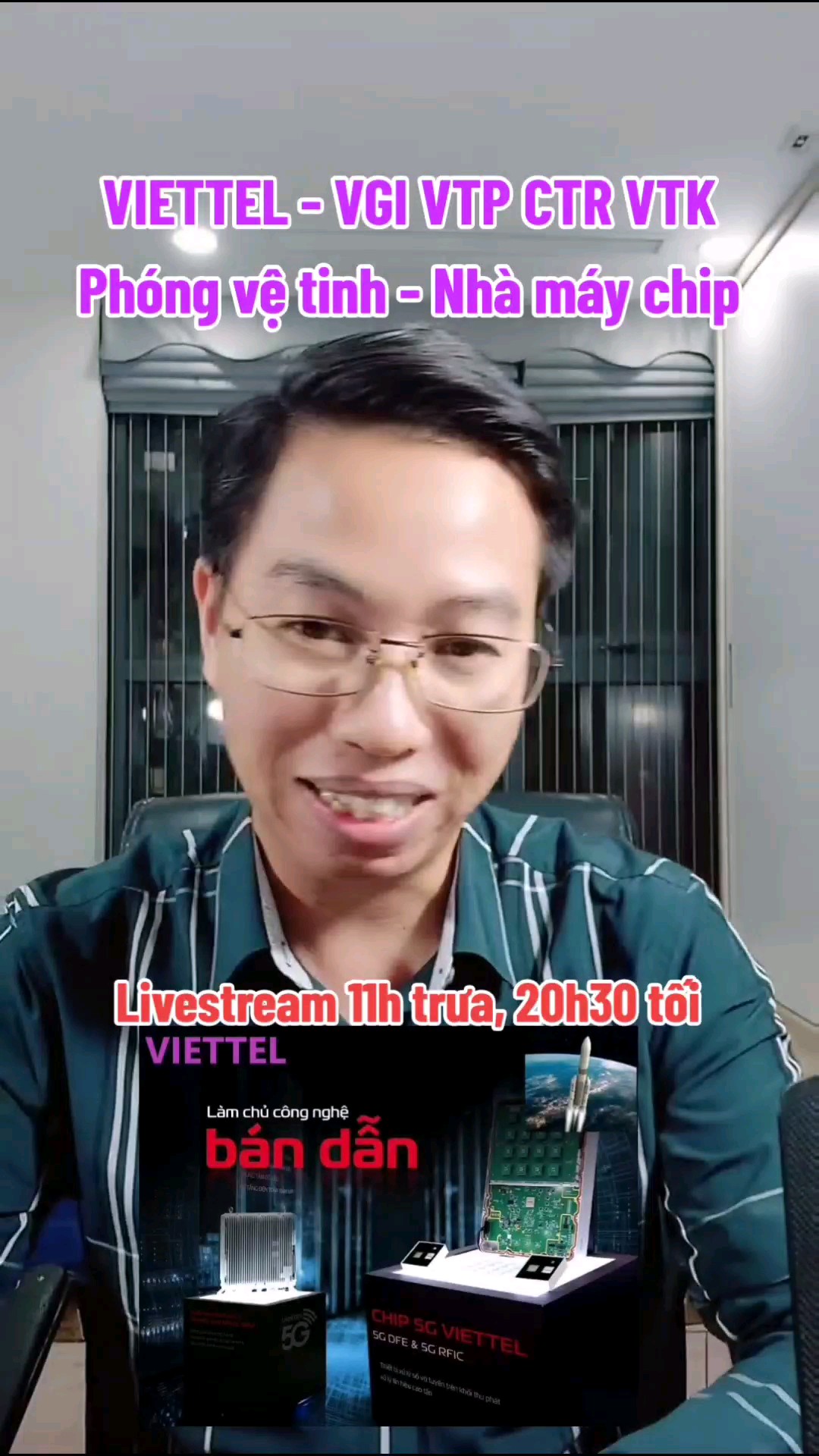 VIETTEL VGI VTP CTR VTK - Sẽ phóng vệ tinh và có N