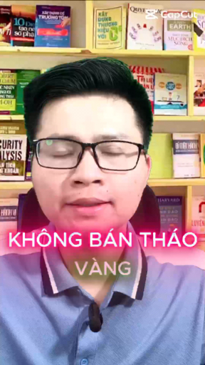 Không nên báo tháo vàng 