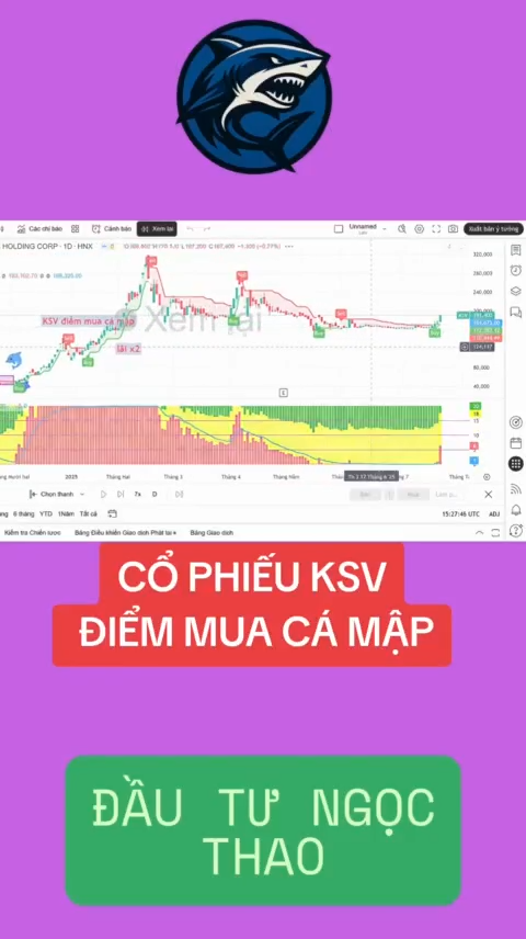 Cổ phiếu KSV điểm mua cá mập