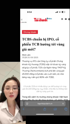 Tcbs
Tcb
Ipo