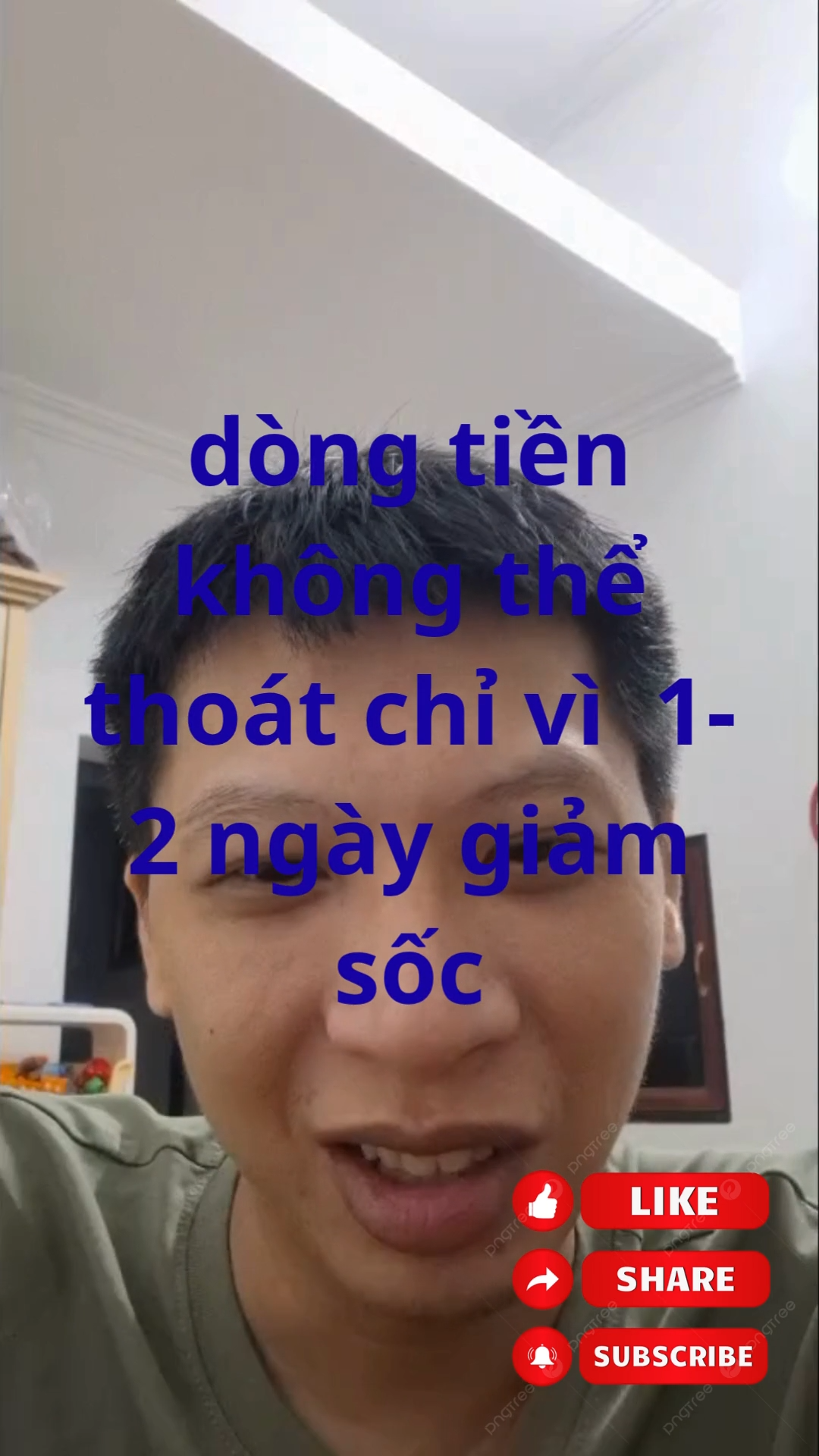 dòng tiền không thể thoát chỉ với 1-2 ngày giảm số