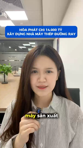 Hoà Phát chi 14.000 tỷ xây dựng nhà máy đường ray 
