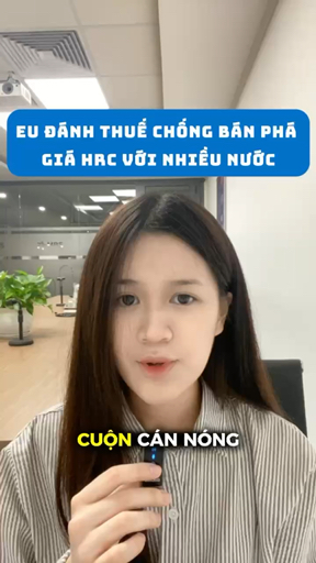 EU áp thuế chống bán phá giá thép cuộn cán nóng HR