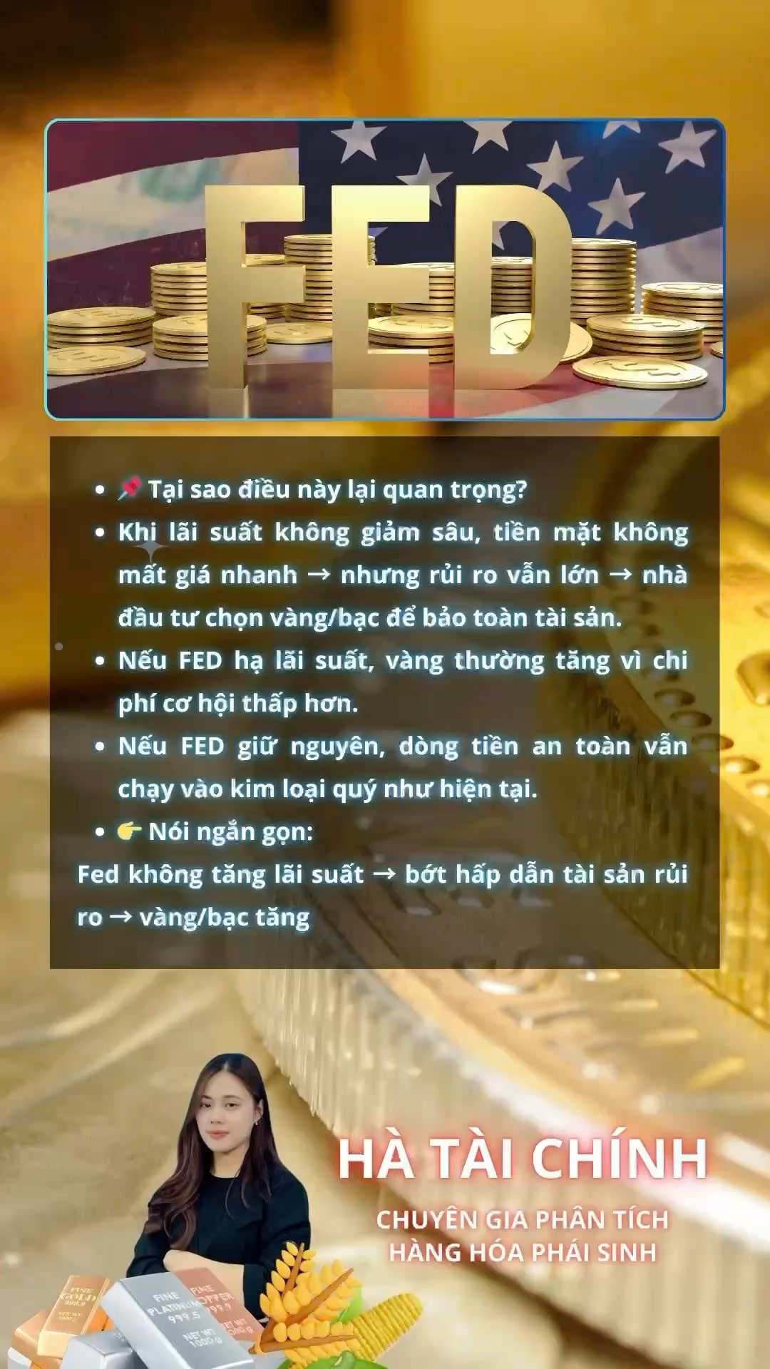 VÀNG VÀ BẠC CÙNG NHAU LẬP ĐỈNH MỚI, ĐIỀU GÌ TÁC ĐỘ