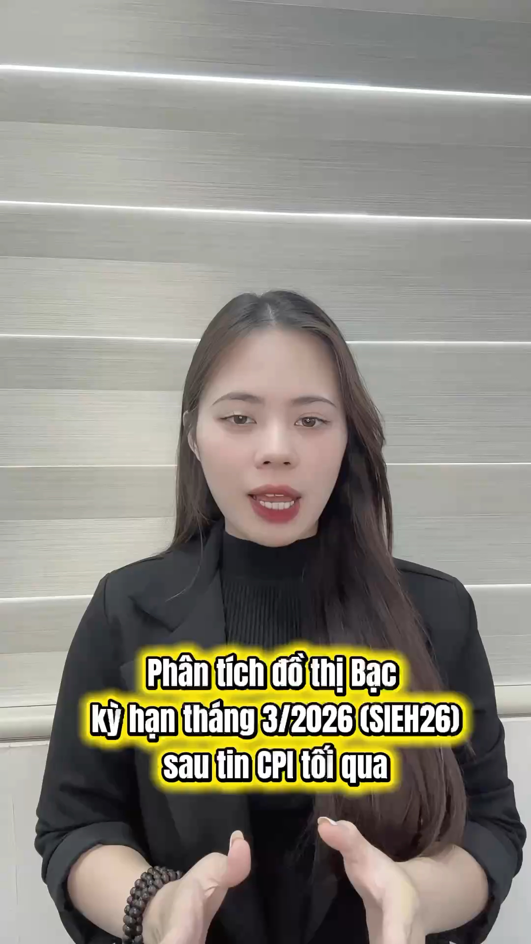 PHÂN TÍCH ĐỒ THỊ BẠC (SIEH26) SAU TIN CPI TỐI QUA
