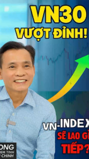 VN30 CHÍNH THỨC VƯỢT ĐỈNH, VNI THÌ SAO?