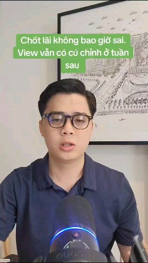 Chốt lãi không bao giờ sai.
View vẫn có cú chỉnh ở