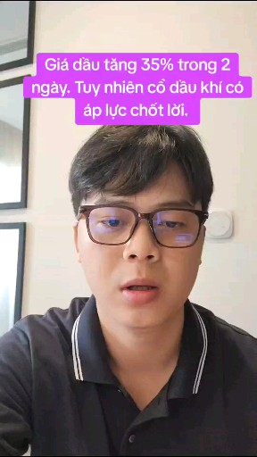Giá dầu tăng 35% trong 2 ngày. Tuy nhiên cổ dầu kh