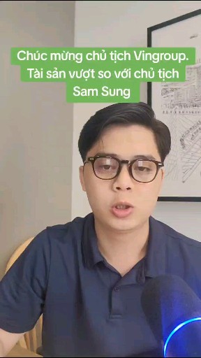 Chúc mừng chủ tịch Vingroup. Tài sản vượt so với c