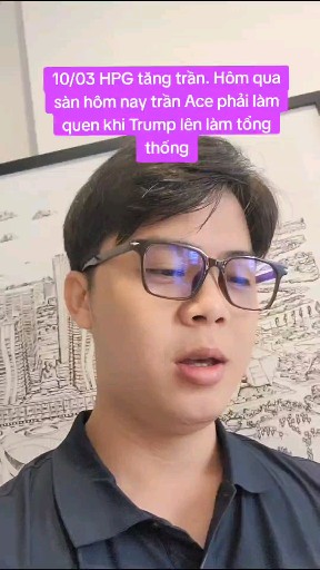 10/03 HPG tăng trần. Hôm qua sàn hôm nay trần Ace 