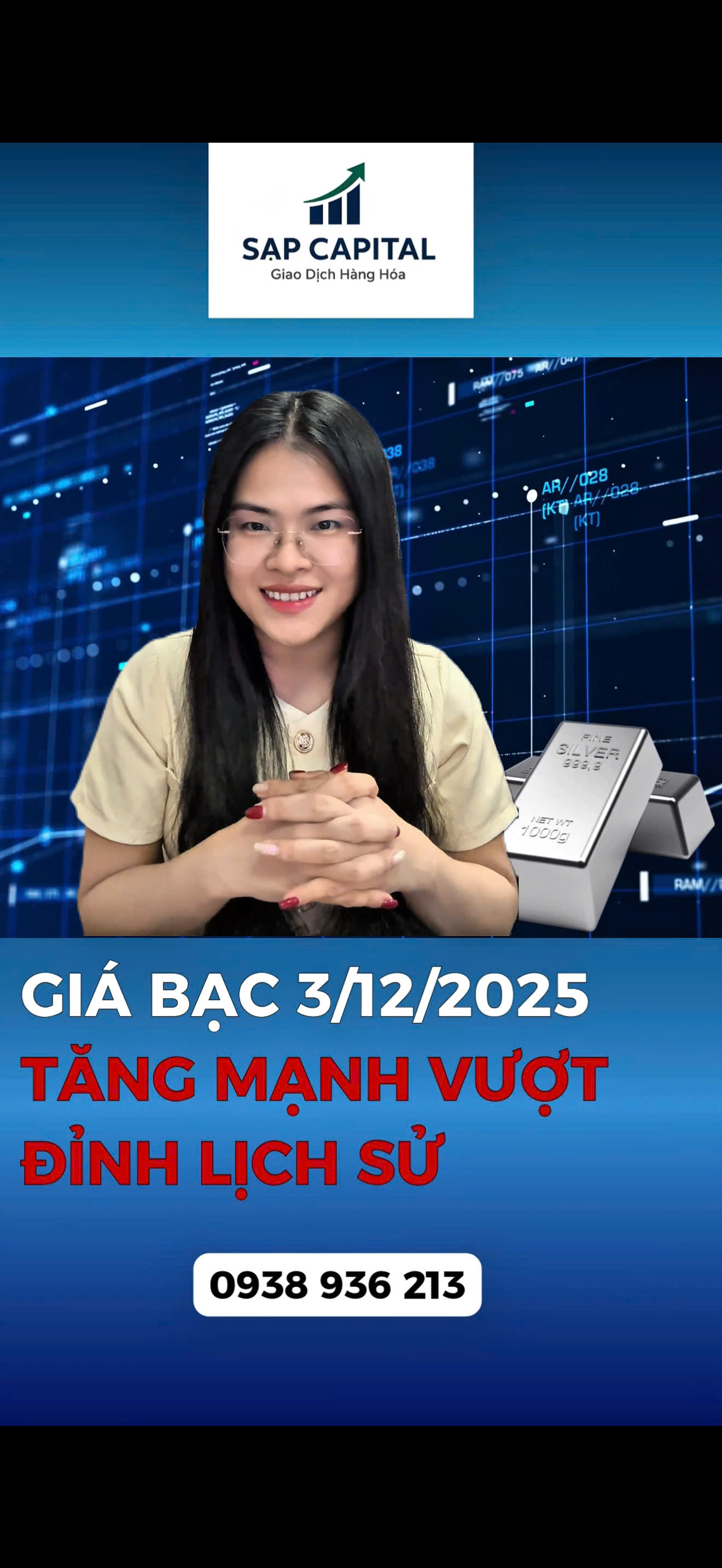 Cập nhật Bạc 03/12/2025
Bạc thế giới vượt đỉnh lịc
