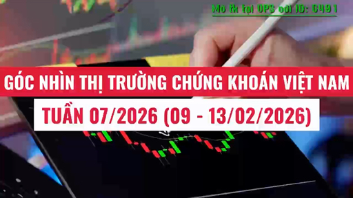 Góc nhìn #TTCK tuần 07 năm 2026
---
Tuần 07/2026 (