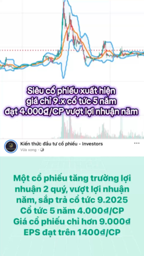 Một cổ phiếu tăng trưởng lợi nhuận 2 quý, vượt lợi