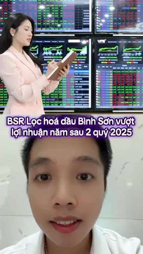 BSR Lọc hoá dầu Bình Sơn vượt 
lợi nhuận năm sau 2