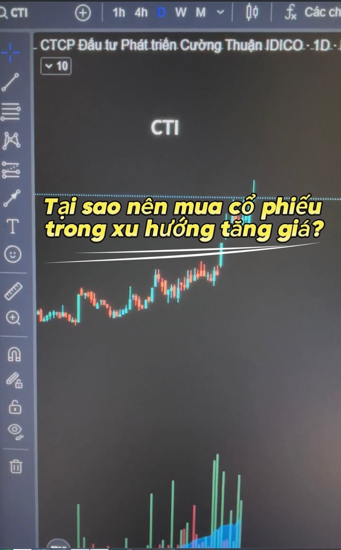 Chia sẻ cách mua cổ phiếu trong đà tăng giá