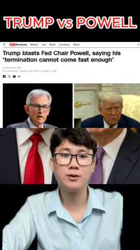 TRUMP MUỐN POWELL GIẢM LÃI SUẤT #phần 1