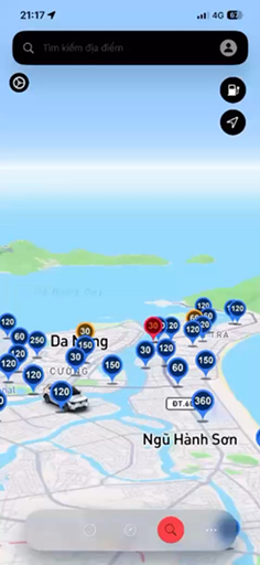 Các Chú có thấy mật độ trạm sạc đông như quân nguy