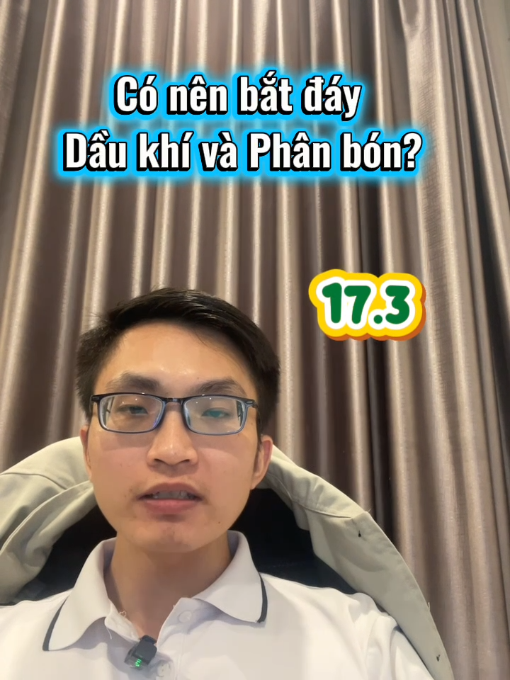 Có nên bắt đáy Dầu khí và Phân bón không?

#cophie