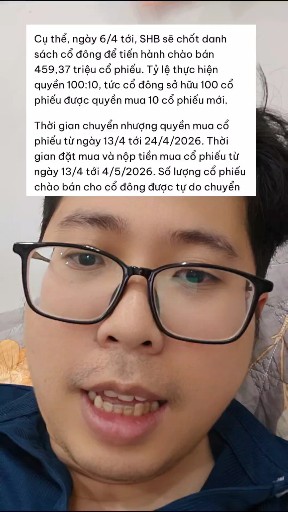 Có nên nhận quyền mua shb không