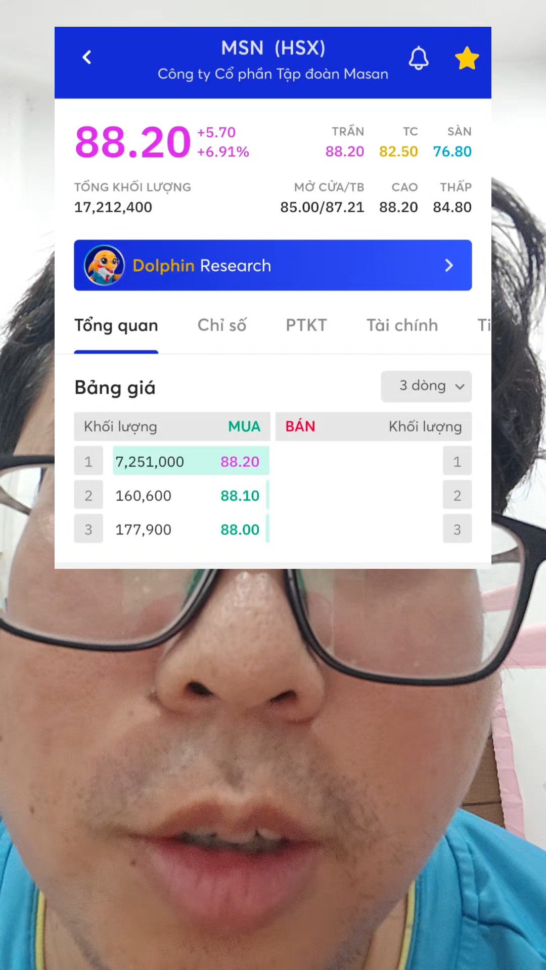 Masan vì sao tím trần