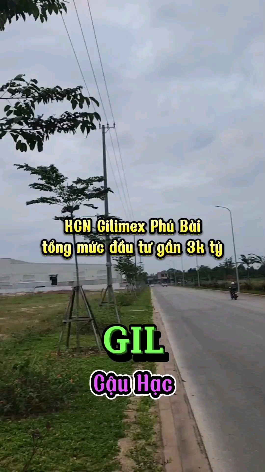 🇻🇳 GIL KCN Gilimex Phú Bài tổng mức đầu tư 2k600