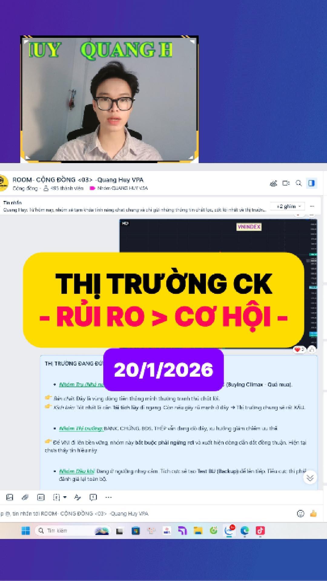 Thị trường đang Rủi ro > Cơ hội