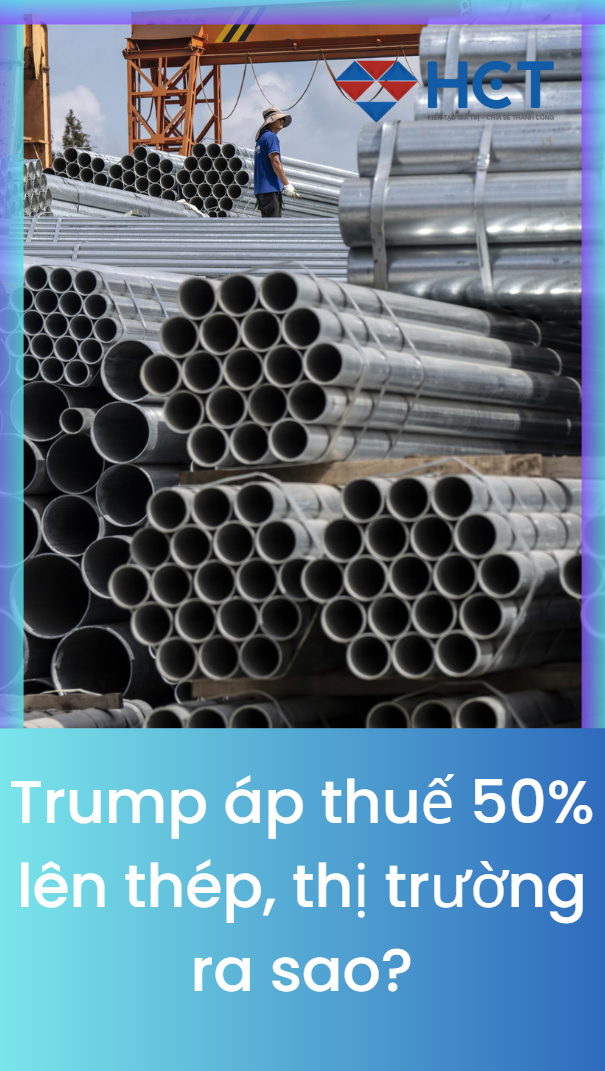 Trump áp thuế quan 50% lên Thép nhập khẩu!
chi tiế
