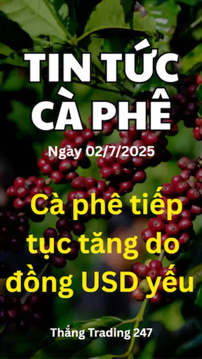 Tin Tức Cà Phê 02.7: Cà Phê Tiếp Tục Tăng Do Đồng 