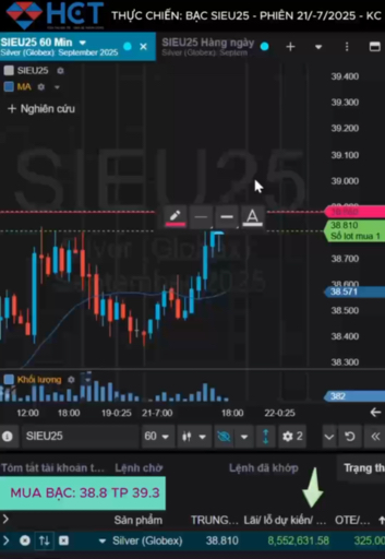 THỰC CHIẾN: BẠC (SIEU25) PHIÊN 21.07.2025
Nín thở 