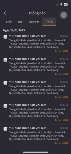 Đầu năm mới có AE nào bị VND nó Spam Notification 