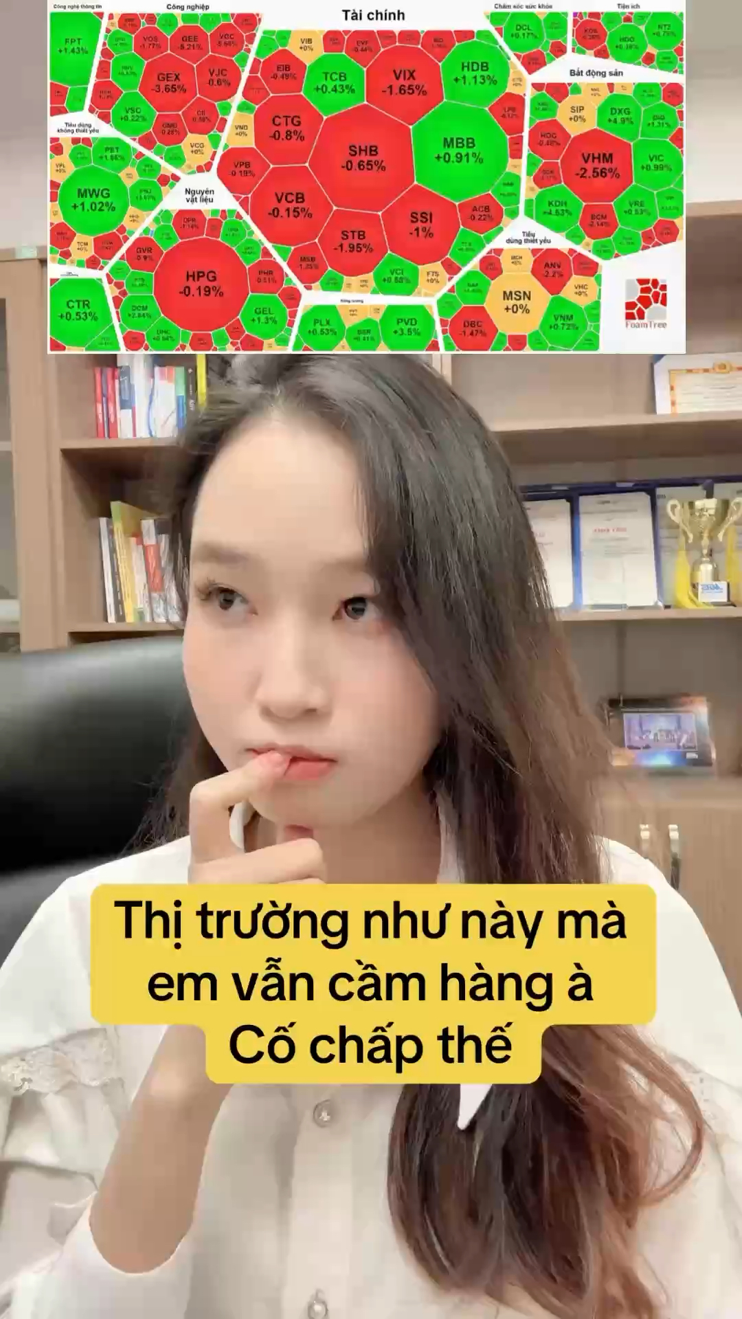 Em bắt đầu thấy anh chị chê thị trường + cắt lỗ bấ